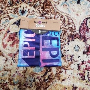 Hallmark Toe of a Kind Epic Galaxy Socks